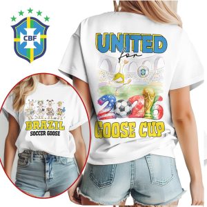 Brazil Soccer Goose 2026 United Goose Cup Football Supporter Shirt