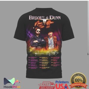 Brooks Dunn Neon Moon Tour 2026 Country Music Fan Shirt