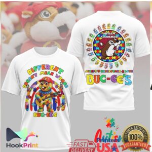 Buc ee's Autism Awareness Different Doesn't Mean Wrong Puzzle Shirt