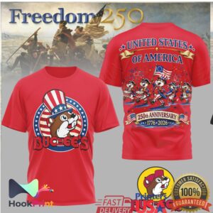 Buc ee's United States of America 250th Anniversary 1776 2026 Shirt