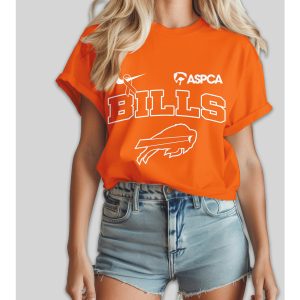 Buffalo Bills ASPCA Animal Guardian Prevention of Cruelty to Animals Awareness T Shirt