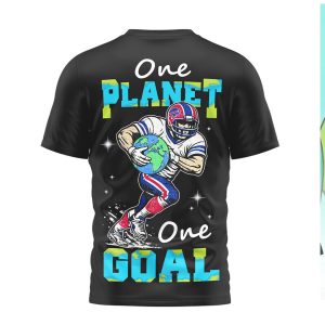 Buffalo Bills Earth Day One Planet One Goal NFL T Shirt