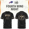Denver Broncos Fourth Wing Night Dragon Football T Shirt Denver Broncos Fourth Wing Night Dragon Football T Shirt