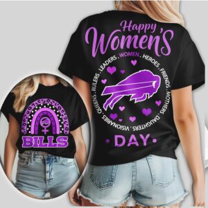 Buffalo Bills Happy Womens Day NFL Football Shirt