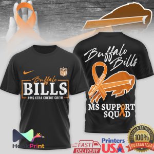 Buffalo Bills MS Support Squad Multiple Sclerosis Awareness T Shirt
