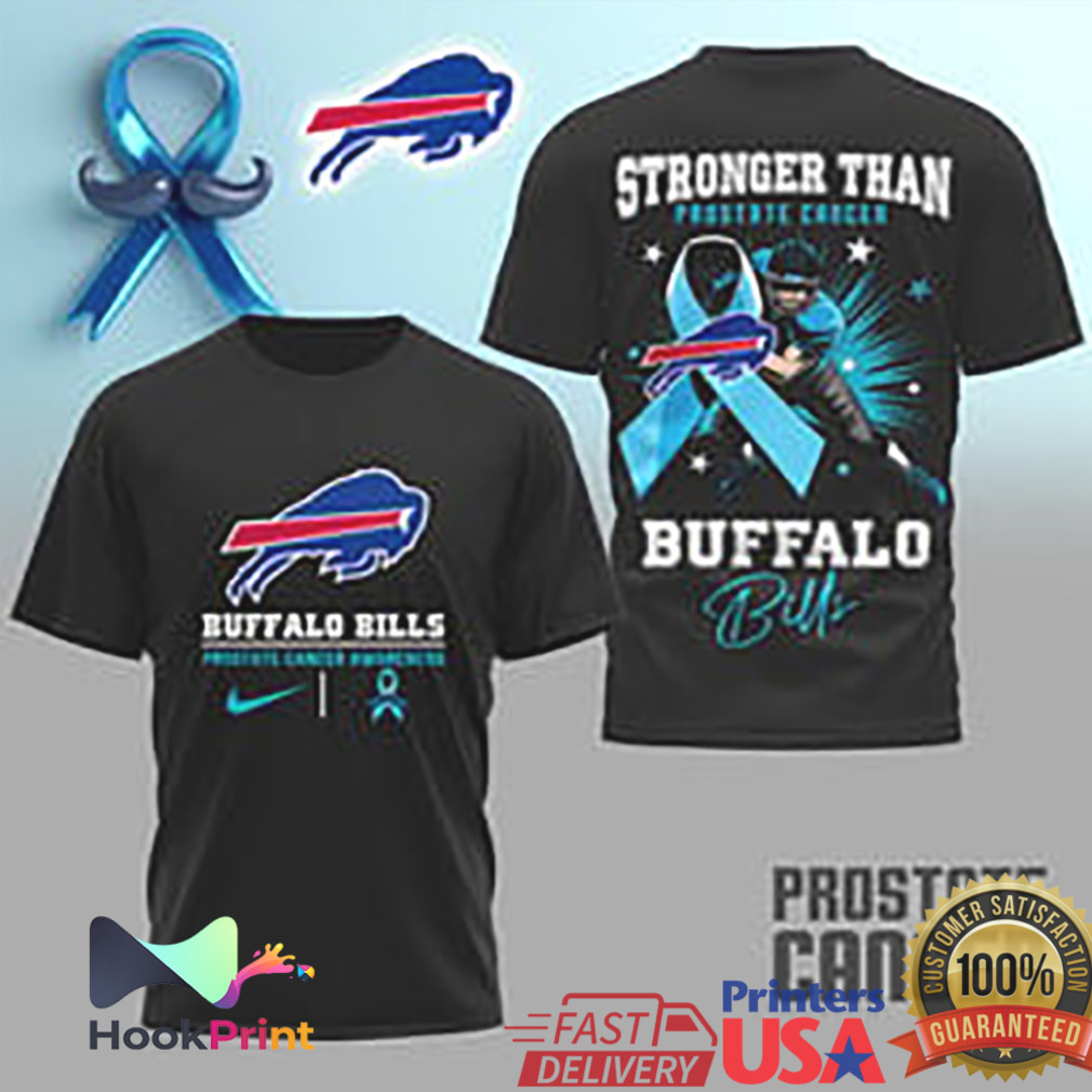 Buffalo Bills Stronger Than Prostate Cancer Awareness T Shirt Buffalo Bills Stronger Than Prostate Cancer Awareness T Shirt
