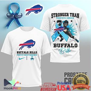Buffalo Bills Stronger Than Prostate Cancer Awareness T Shirt