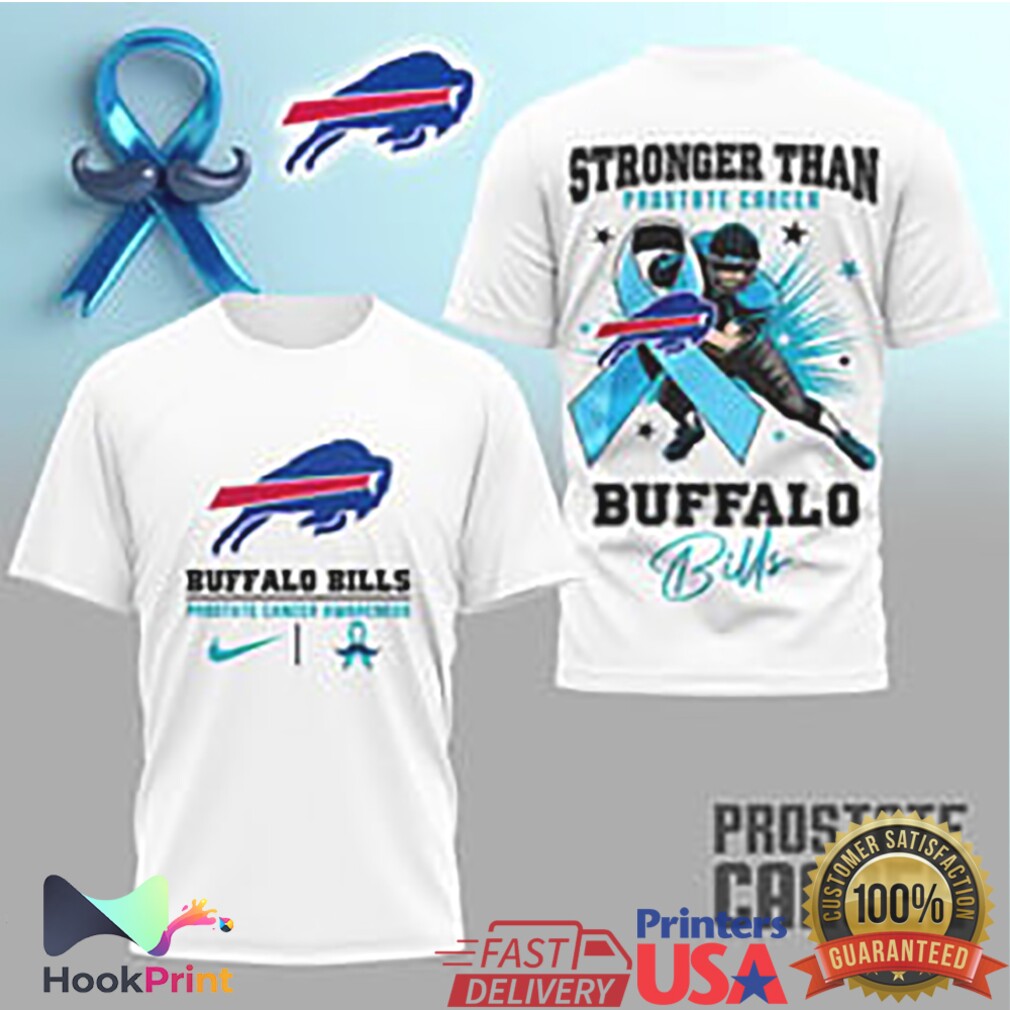Buffalo Bills Stronger Than Prostate Cancer Awareness T Shirt Buffalo Bills Stronger Than Prostate Cancer Awareness T Shirt