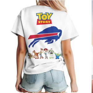 Buffalo Bills Toy Story Characters NFL Fan Graphic T Shirt