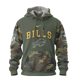 Buffalo Bills U.S. Army 250th Anniversary Camo T Shirt