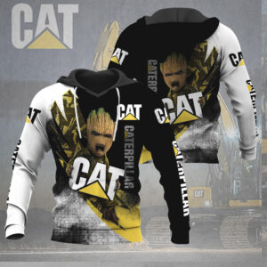 CAT Caterpillar Baby Groot Marvel Guardian of the Galaxy 3D T Shirt