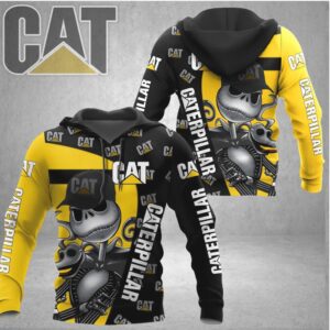 CAT Caterpillar Jack Skellington Nightmare Before Christmas T Shirt