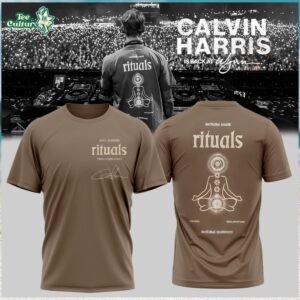 Calvin Harris Rituals Inner Explorations Wynn Nightlife Tan Graphic T Shirt