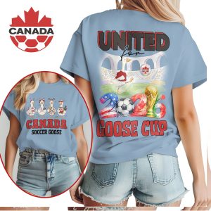 Canada Soccer Goose United For 2026 Goose Cup T Shirt Canada Soccer Goose United For 2026 Goose Cup T Shirt