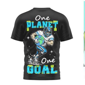 Carolina Panthers Earth Day One Planet One Goal Football NFL Shirt