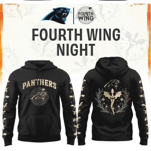 Carolina Panthers Fourth Wing Night Fantasy Dragon T Shirt