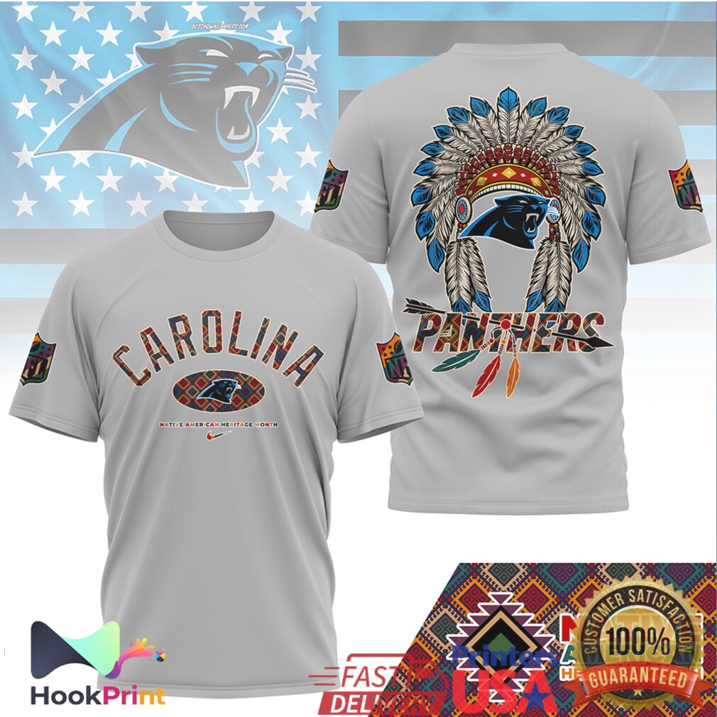 Carolina Panthers Native American Heritage Month T Shirt Carolina Panthers Native American Heritage Month T Shirt