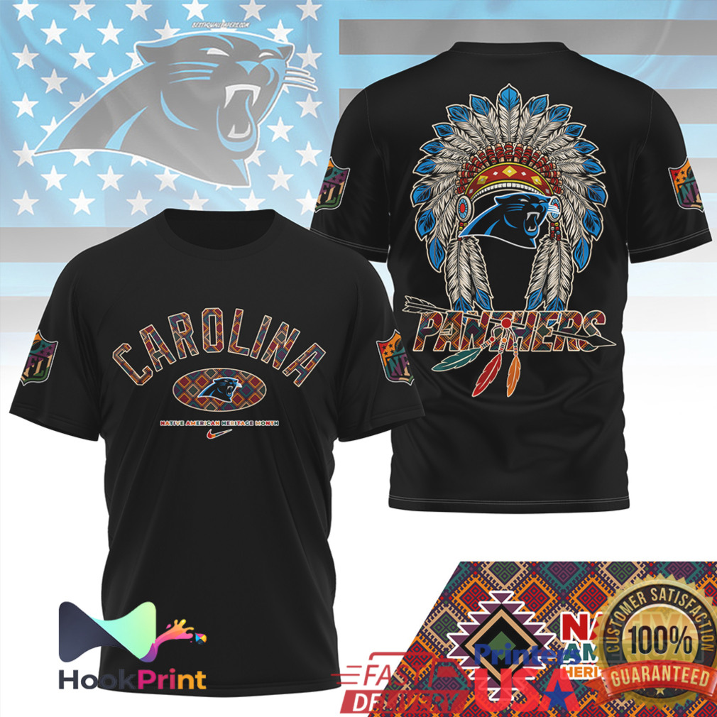 Carolina Panthers Native American Heritage Month T Shirt Carolina Panthers Native American Heritage Month T Shirt