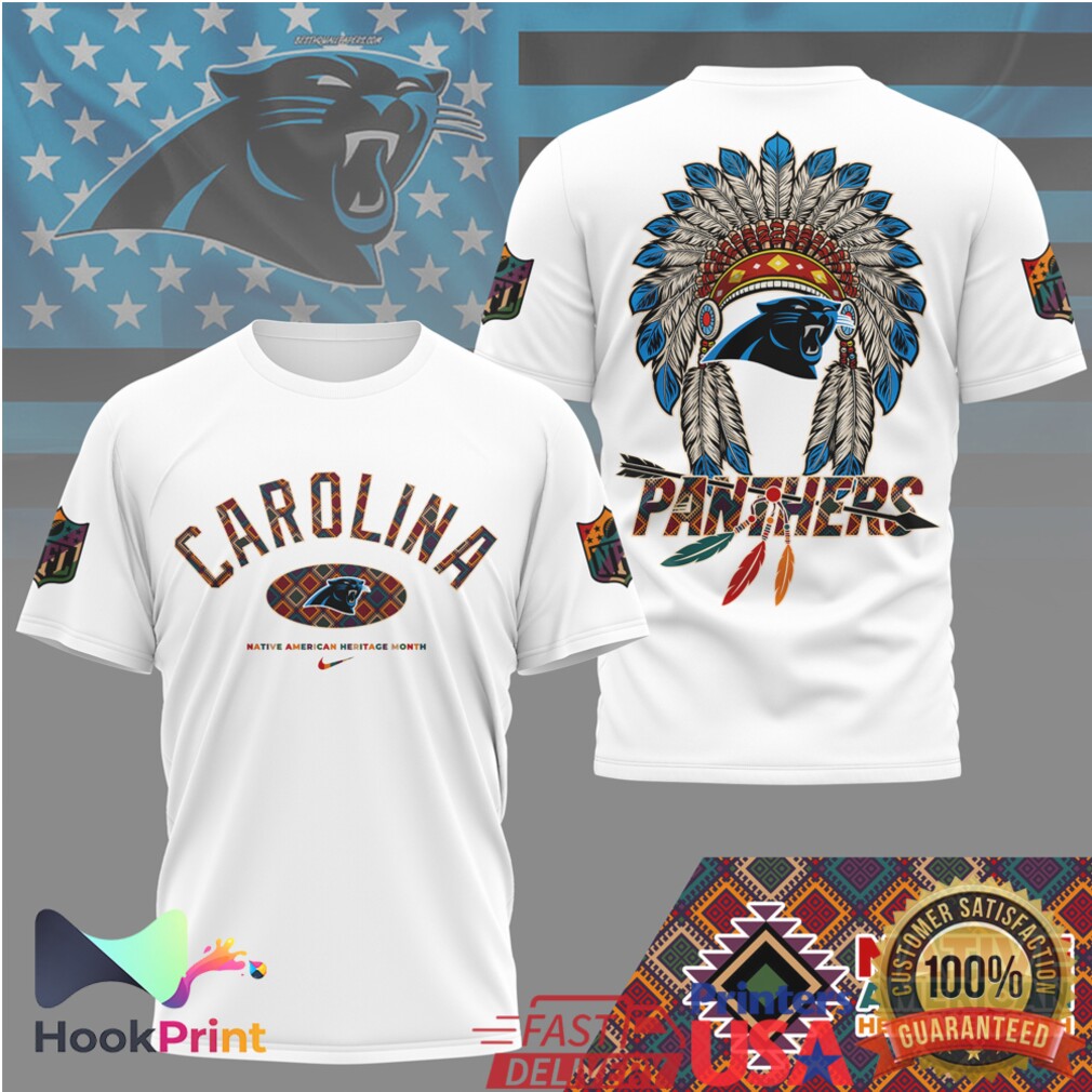 Carolina Panthers Native American Heritage Month T Shirt Carolina Panthers Native American Heritage Month T Shirt