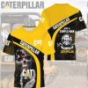Custom Name Caterpillar CAT Excavator Skull T Shirt Custom Name Caterpillar CAT Excavator Skull T Shirt