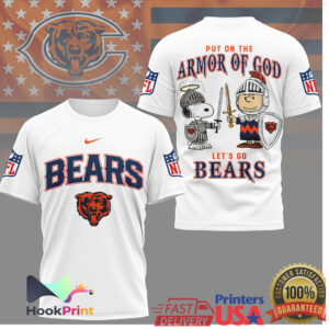 Chicago Bears Armor Of God Snoopy Charlie Brown Classic Shirt Chicago Bears Armor Of God Snoopy Charlie Brown Classic Shirt