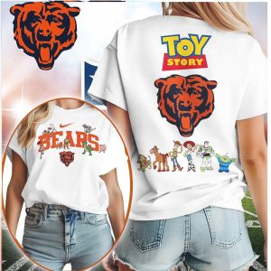 Chicago Bears Toy Story Woody and Friends Vintage NFL Shirt
