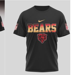 Chicago Bears x Slayer Heavy Metal Crossover T Shirt
