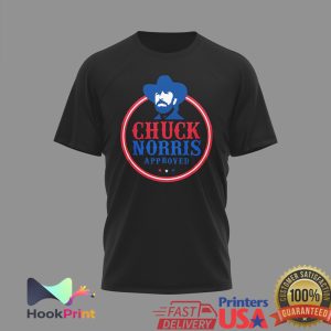 Chuck Norris Approved A Legend Never Dies American Flag Tribute T Shirt
