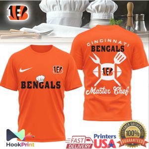 Cincinnati Bengals Master Chef Gameday Grilling T Shirt