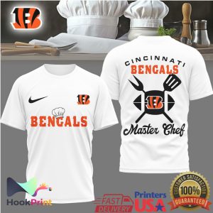 Cincinnati Bengals Master Chef Gameday Grilling T Shirt