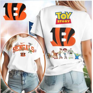 Cincinnati Bengals Toy Story Retro Bootleg Style T Shirt