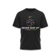 South Carolina Gamecocks Fight Cancer Never Give Up Graphic Garnet Black T Shirt South Carolina Gamecocks Fight Cancer Never Give Up Graphic Garnet Black T Shirt