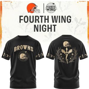 Cleveland Browns Fourth Wing Night Dragon Fantasy Football T Shirt Cleveland Browns Fourth Wing Night Dragon Fantasy Football T Shirt
