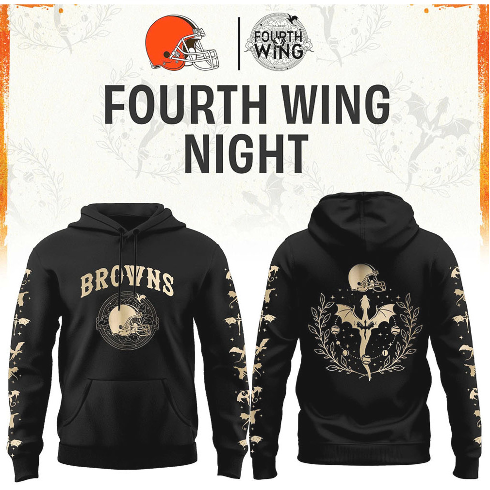 Cleveland Browns Fourth Wing Night Dragon Fantasy Football T Shirt Cleveland Browns Fourth Wing Night Dragon Fantasy Football T Shirt