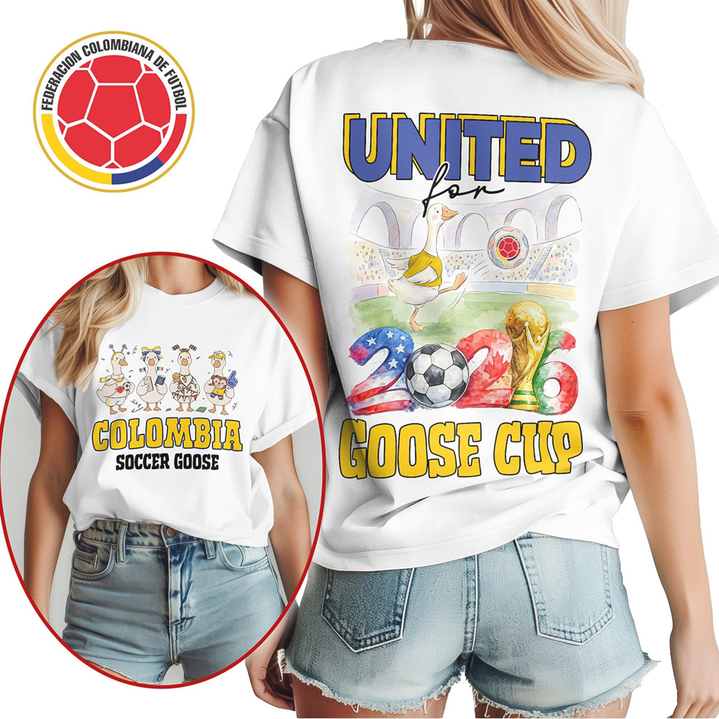 Colombia Soccer Goose United for 2026 Goose Cup T Shirt Colombia Soccer Goose United for 2026 Goose Cup T Shirt