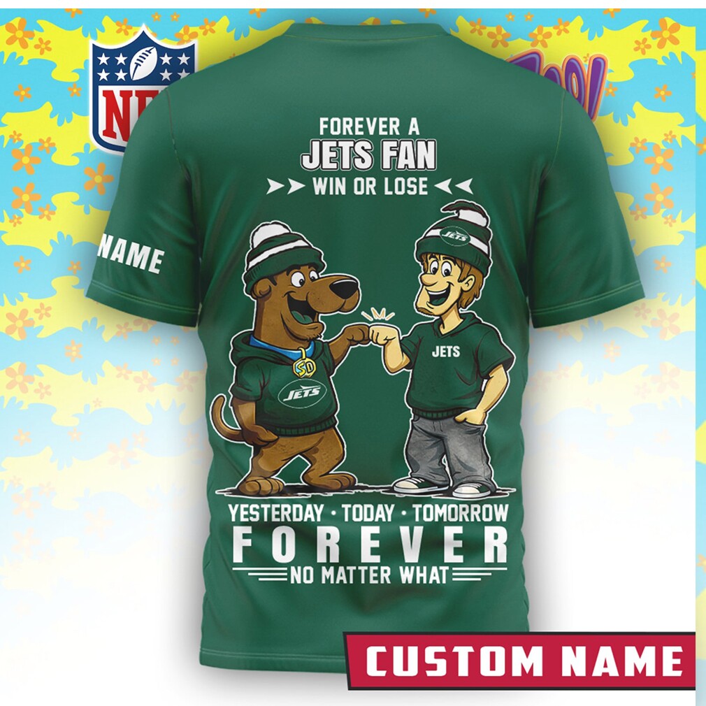 Custom NFL New York Jets x Scooby Doo Forever No Matter What T Shirt Custom NFL New York Jets x Scooby Doo Forever No Matter What T Shirt