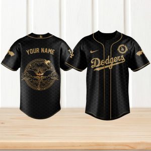 Custom Name LA Dodgers x Fourth Wing Dragon Scale Baseball T Shirt