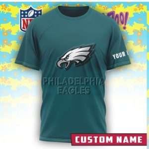 Custom Philadelphia Eagles x Scooby Doo NFL Forever Fan T Shirt