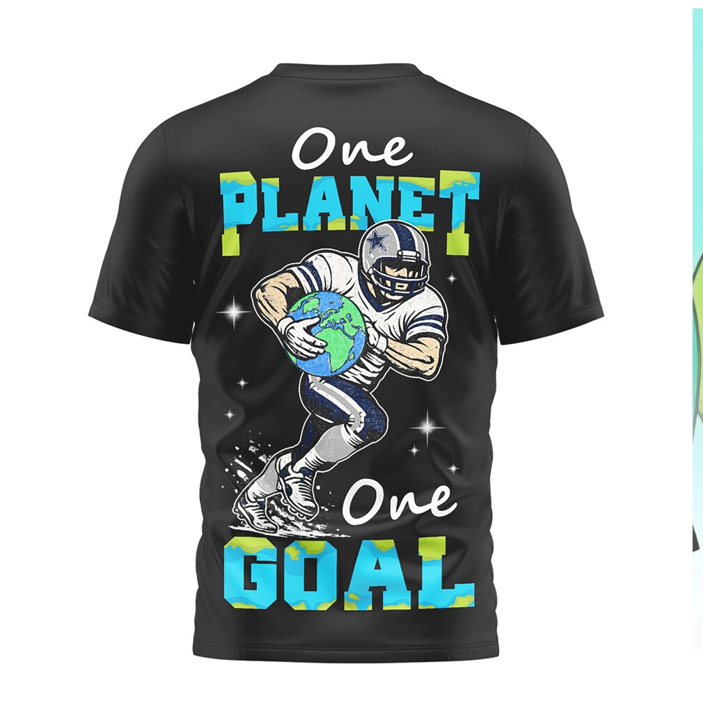 Dallas Cowboys Earth Day One Planet One Goal Football Shirt Dallas Cowboys Earth Day One Planet One Goal Football Shirt
