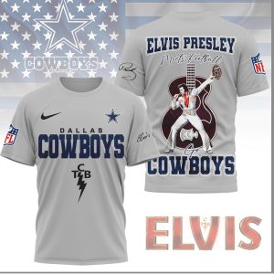 Dallas Cowboys Elvis Presley Meets Football Star TCB Edition Shirt Dallas Cowboys Elvis Presley Meets Football Star TCB Edition Shirt