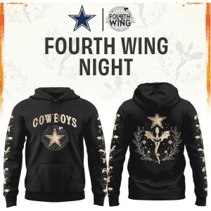 Dallas Cowboys Fourth Wing Night Fantasy Football Crossover Gold T Shirt