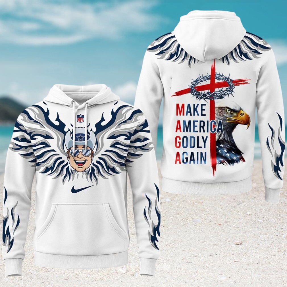 Dallas Cowboys MAGA Make America Godly Again Religious Patriot Hoodie Dallas Cowboys MAGA Make America Godly Again Religious Patriot Hoodie