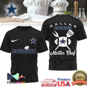 Dallas Cowboys Master Chef NFL Football BBQ T Shirt Dallas Cowboys Master Chef NFL Football BBQ T Shirt