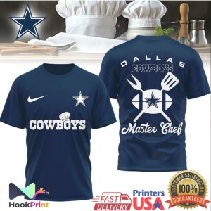 Dallas Cowboys Master Chef NFL Football BBQ T Shirt