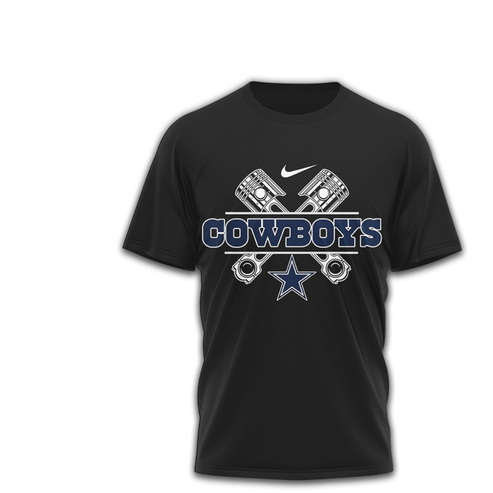 Dallas Cowboys Motorcycle American Flag Biker Fan Gear Navy Blue Football T Shirt Dallas Cowboys Motorcycle American Flag Biker Fan Gear Navy Blue Football T Shirt