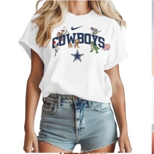 Dallas Cowboys Toy Story Character Mashup T Shirt