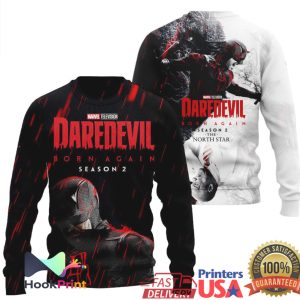 Daredevil Born Again Season 2 The North Star All Over Print T Shirt