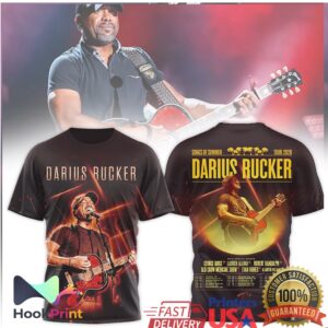 Darius Rucker Songs of Summer Tour 2026 Country Music Apparel Shirt
