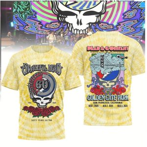 Dead Company Golden Gate Park 60 Years 1965 2025 Shirt