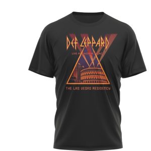 Def Leppard Las Vegas Residency 2026 I Got Rocked In Vegas Concert T Shirt
